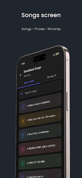 1000 Praises & Worship Songs  Screenshot