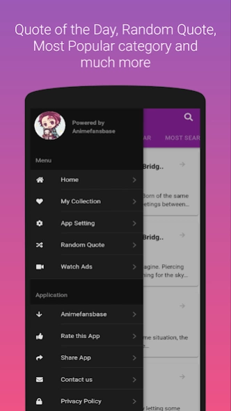 100000+ Anime Quotes 0.7.04 Screenshot