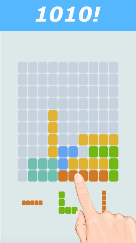 1010 Free to Fit Block Blitz Puzzle Geometry Games  Screenshot
