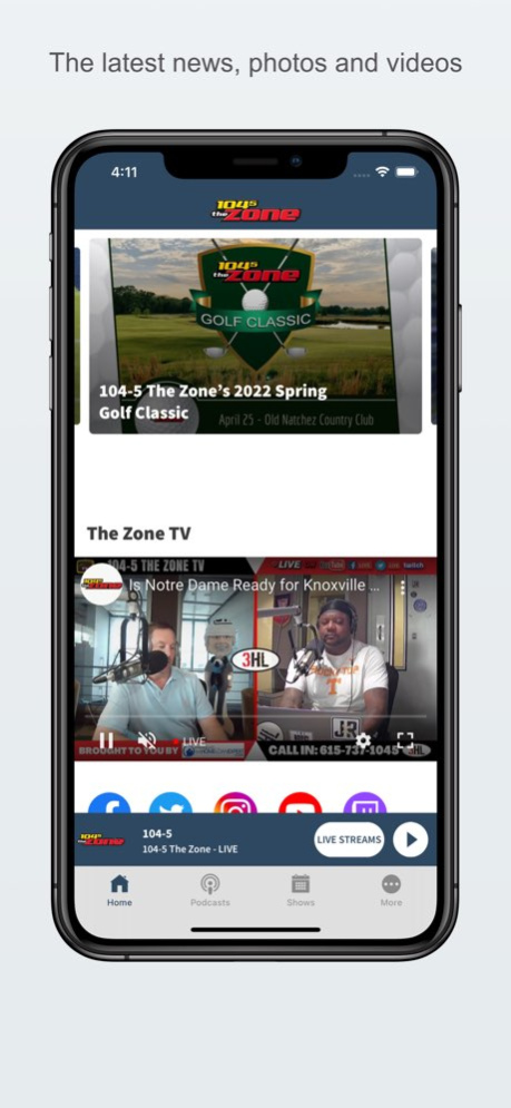 104-5 The Zone 9.24.0 Screenshot