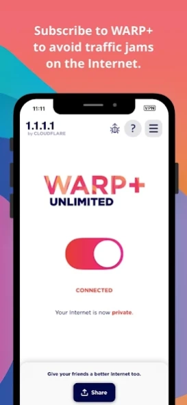 1111 VPN Proxy 1.0 Screenshot