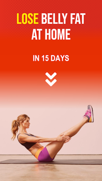 15 Days Belly Fat Workout App 3.3 Screenshot