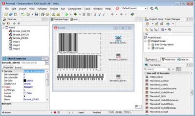 1D Barcode VCL Components 14.2.0.2348 Screenshot