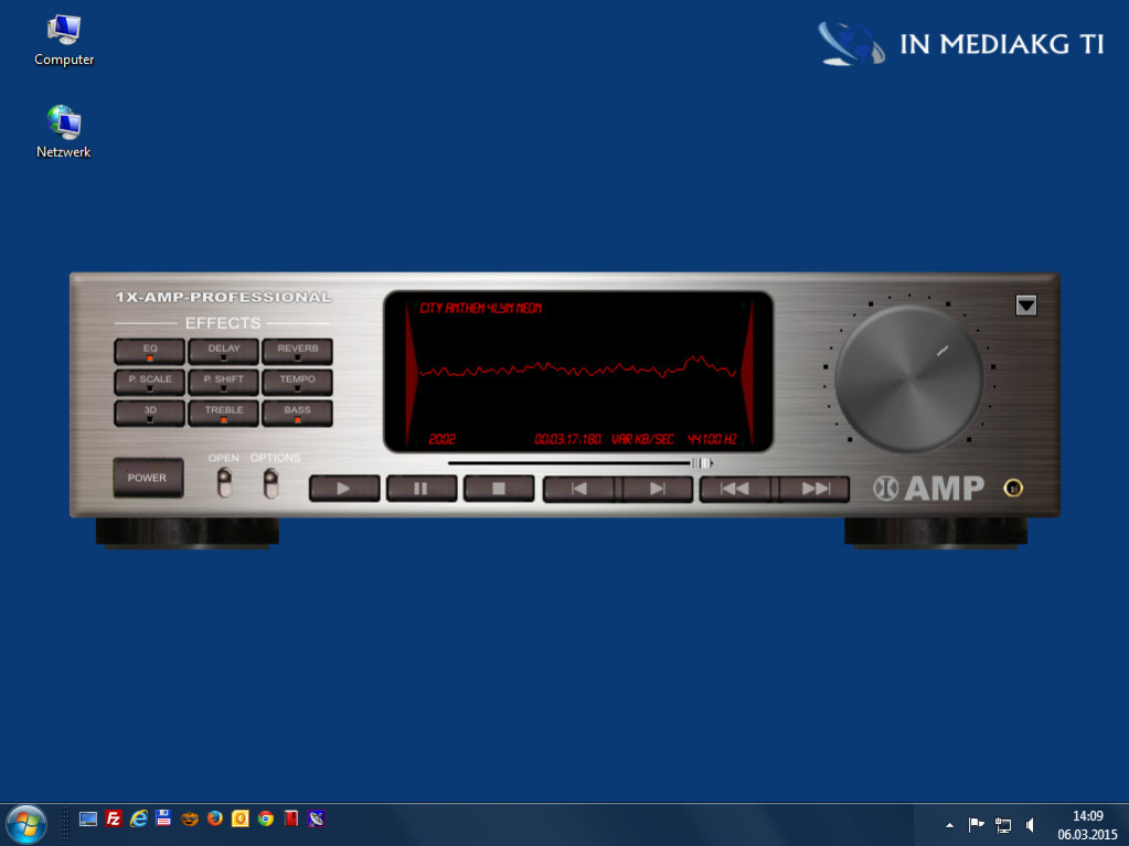 1X-AMP - MP3 Player Software 2026 26.2.4 Screenshot