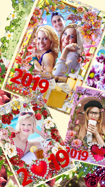2019 New Year SMS Wishes Images 1.6.0 Screenshot