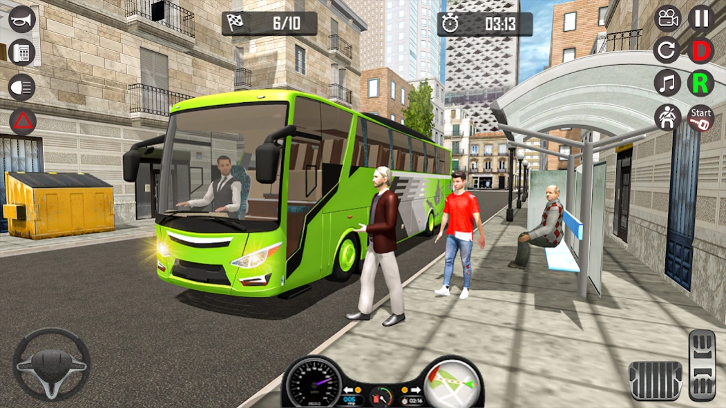 Bus games 3d Bus driving game 1.0 Screenshot