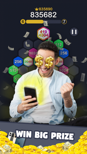 2048 Number Hexagon 1.0.2 Screenshot