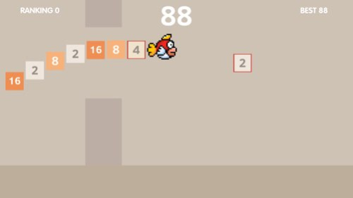 2048 Of Flappy 1.2 Screenshot