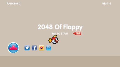 2048 Of Flappy 1.2 Screenshot