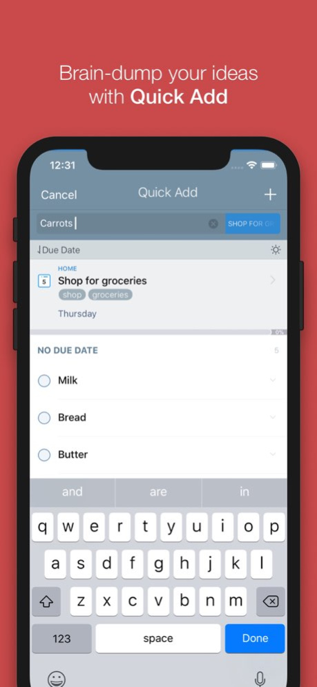 2Do - Todo List, Tasks & Notes 3.90 Screenshot