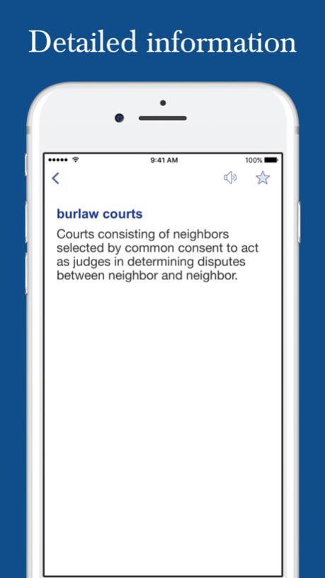 2nd edition of Black's Law 1.2 Screenshot