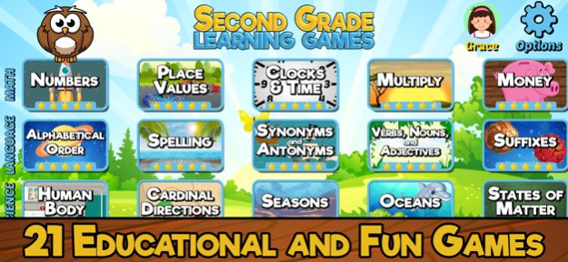 2nd Grade Learning: School Ed 7.0 Screenshot