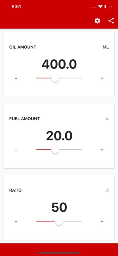 2T OilMixer 2.0.7 Screenshot