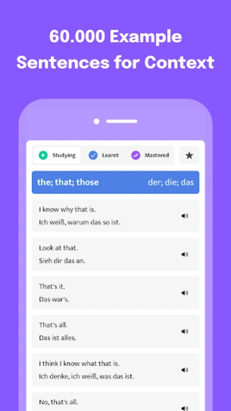 3000 Most Common German Words 1.1.52 Screenshot