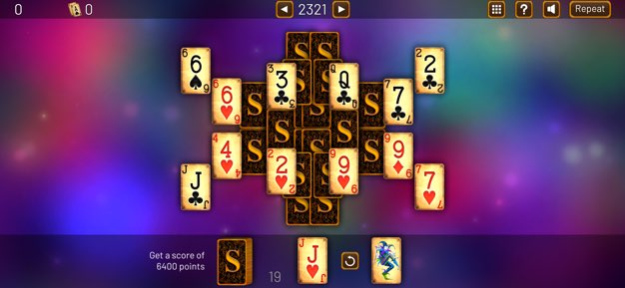 3000 TriPeaks Solitaire Games 1.3.2 Screenshot