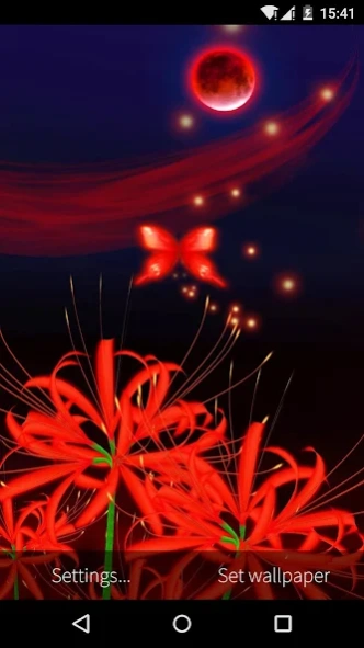 3D Butterfly Flower Wallpaper 1.8.5 Screenshot