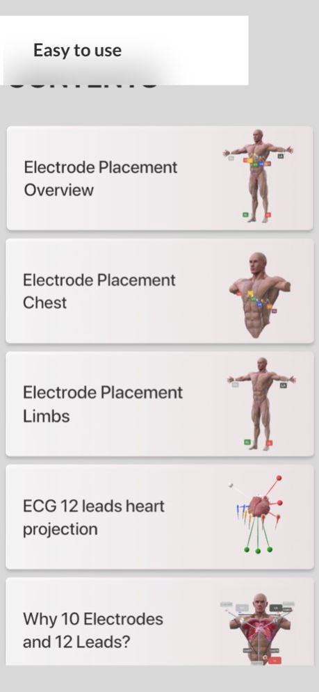 3D ECG Leads 2.0 Screenshot