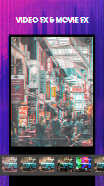 3D Glitch Photo Effects - Camera VHS Camcorder 6.6.217 Screenshot