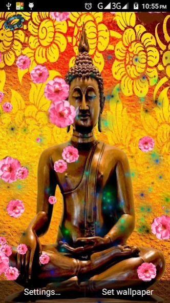 spiritual buddha live wallpape 1.2 Screenshot