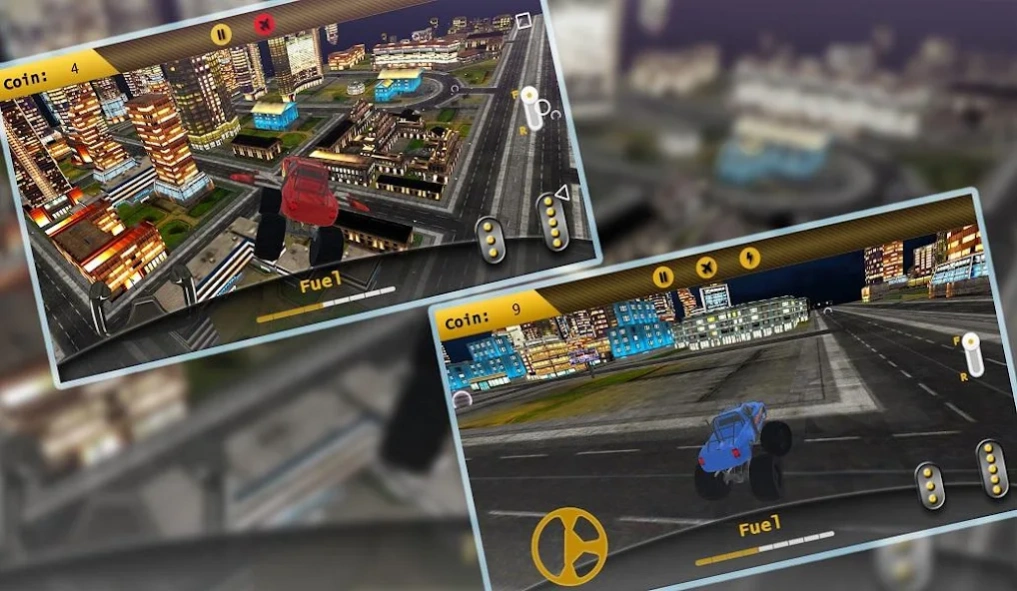 3D Monster Truck Pilot Flying 1.3 Screenshot