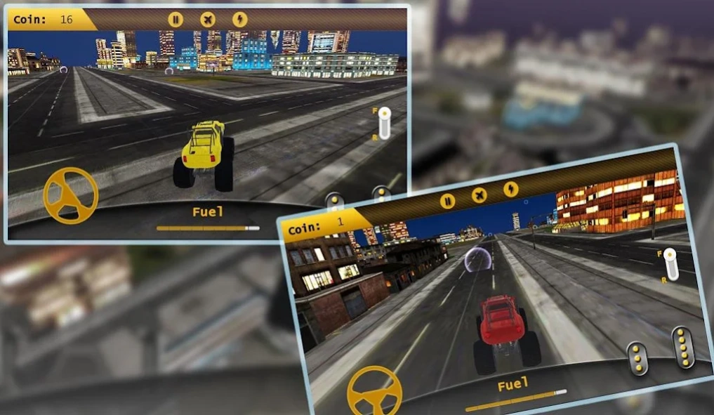 3D Monster Truck Pilot Flying 1.3 Screenshot