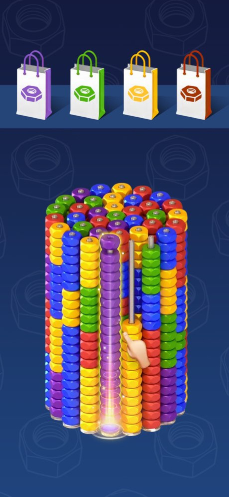 3D Nuts Sort 1.2.8 Screenshot