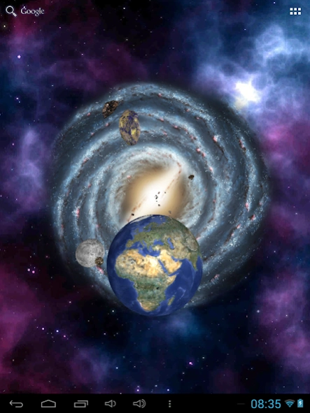 3D Space Live Wallpaper 1.1.12 Screenshot