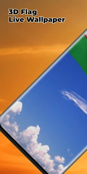 Uzbekistan Flag Live Wallpaper  Screenshot