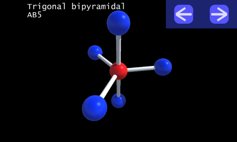 3D VSEPR 1.4 Screenshot