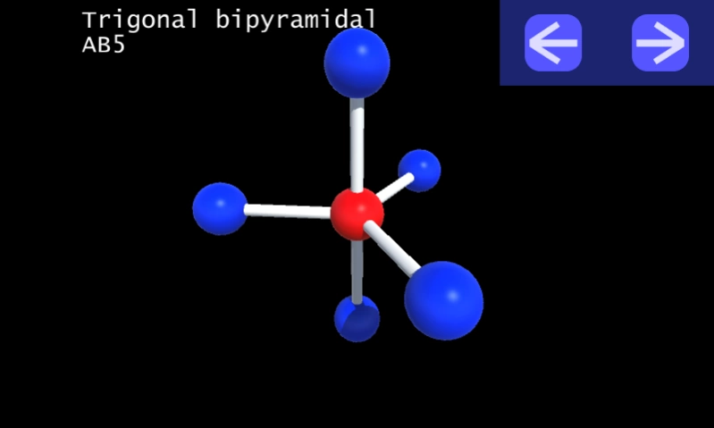 3D VSEPR 1.4 Screenshot