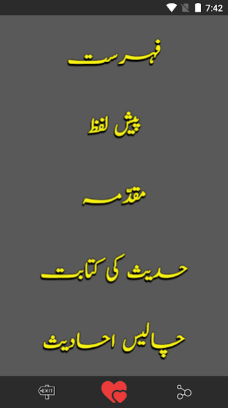 Forty Ahadees Urdu 1.16 Screenshot