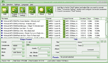 4Musics WAV to OGG Converter 4.1 Screenshot