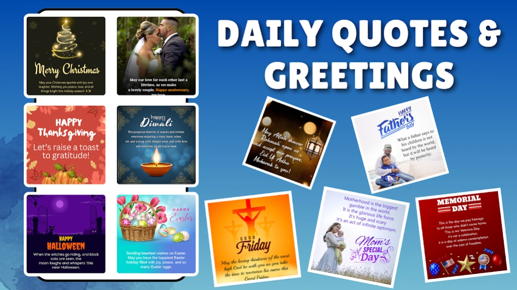 Daily Quotes & Greetings 2.19 Screenshot