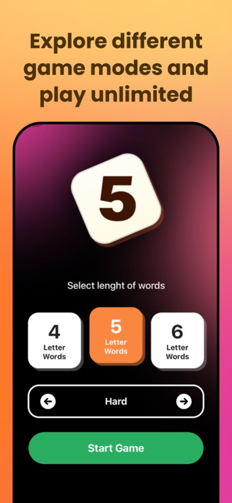 5 Letter - Word search puzzle 1.1.8 Screenshot