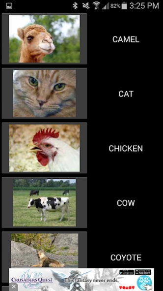 50 Animal Sounds 1.01 Screenshot