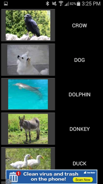 50 Animal Sounds 1.01 Screenshot