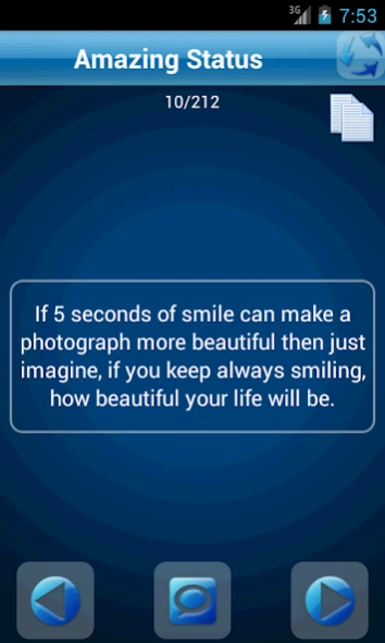 Status Quotes Collection 2.8 Screenshot