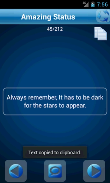 Status Quotes Collection 2.8 Screenshot