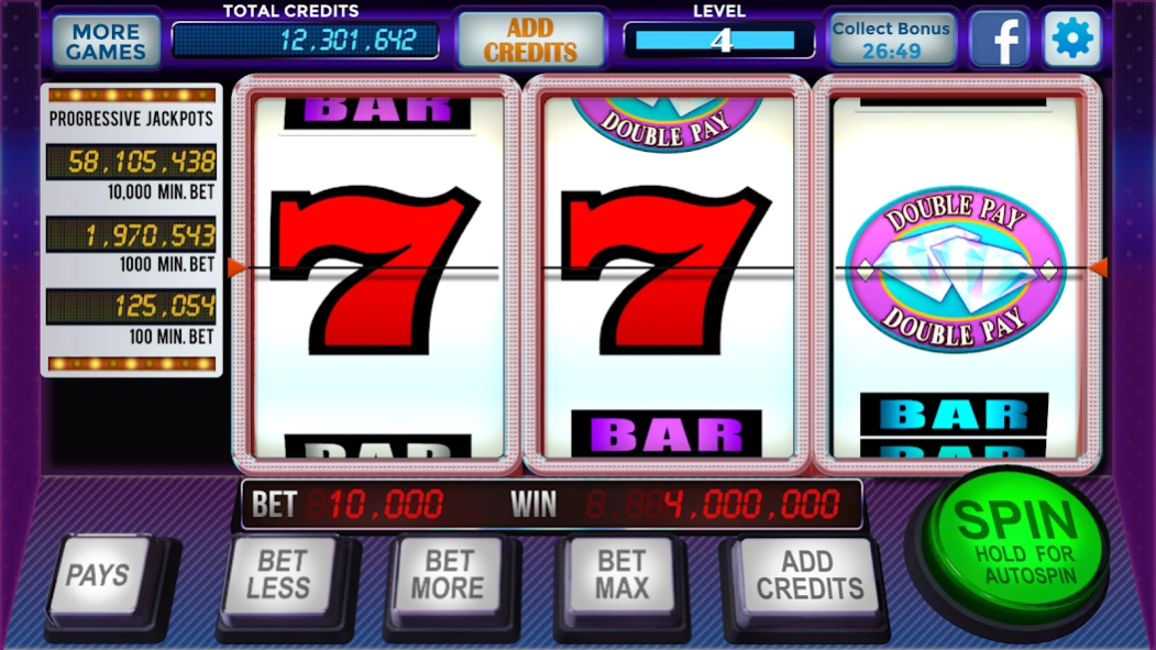 777 Hot Slots Classic Casino 2.0.5 Screenshot
