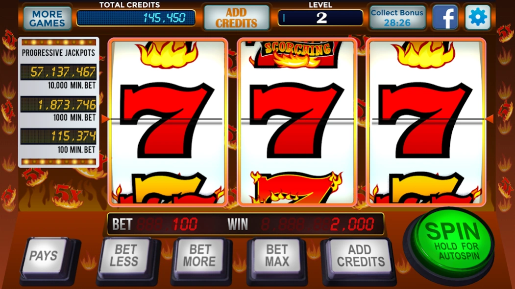 777 Hot Slots Classic Casino 2.0.5 Screenshot