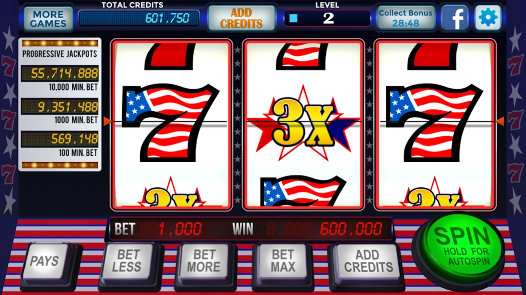 777 Stars Casino Classic Slots 2.2.5 Screenshot
