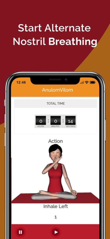7pranayama -Yoga Fitness Plan 7.1.0 Screenshot