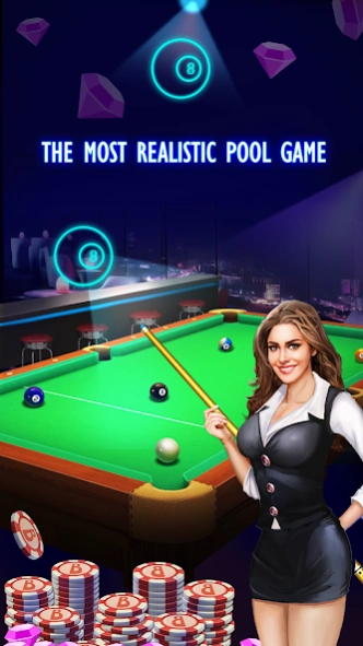 8 Ball Billiards: Pool Game 1.1.3 Screenshot