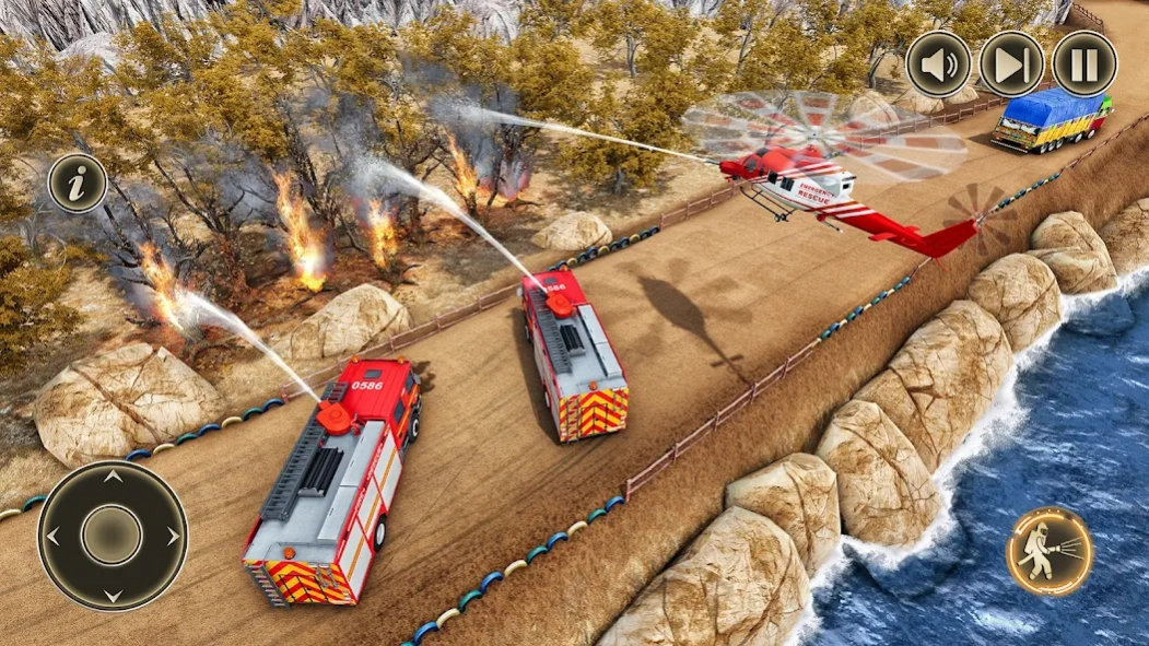 911 Emergency Rescue Firetruck 1.0.3 Screenshot
