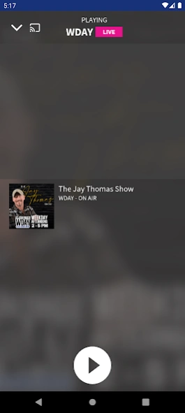 WDAY Radio - AM 970 / FM 93.1 12.1.2 Screenshot