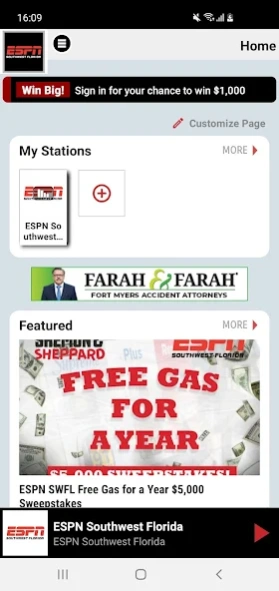ESPN SWFL 14.0.527 Screenshot