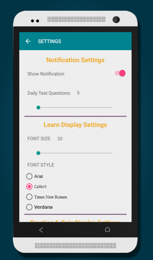 Abbreviations: Learn,Take Quiz 1.4 Screenshot
