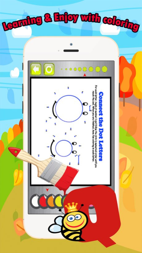 ABC Coloring Book Dot To Dot For Kids And Toddlers  Screenshot