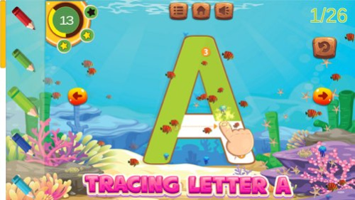 ABC Tracing Alphabet Learn to Writing Letters  Screenshot
