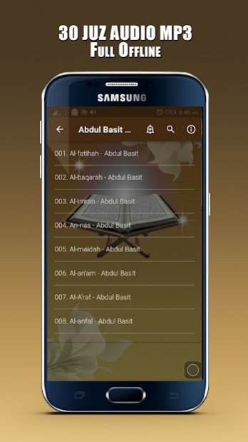 Abdul Basit Full Quran Mp3 4.0 Screenshot
